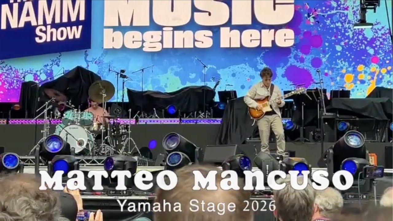 Matteo Mancusso NAMM 2026