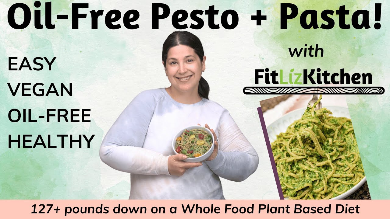 This EASY Oil-Free Pesto is My New Favorite Recipe! (WFPBNO Healthy and Vegan)