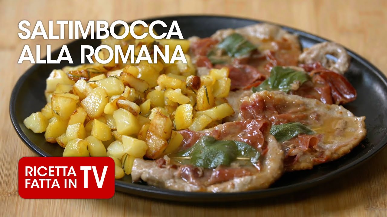 Come fare i SALTIMBOCCA ALLA ROMANA di Benedetta Rossi - Ricetta TV Fatto in Casa per Voi