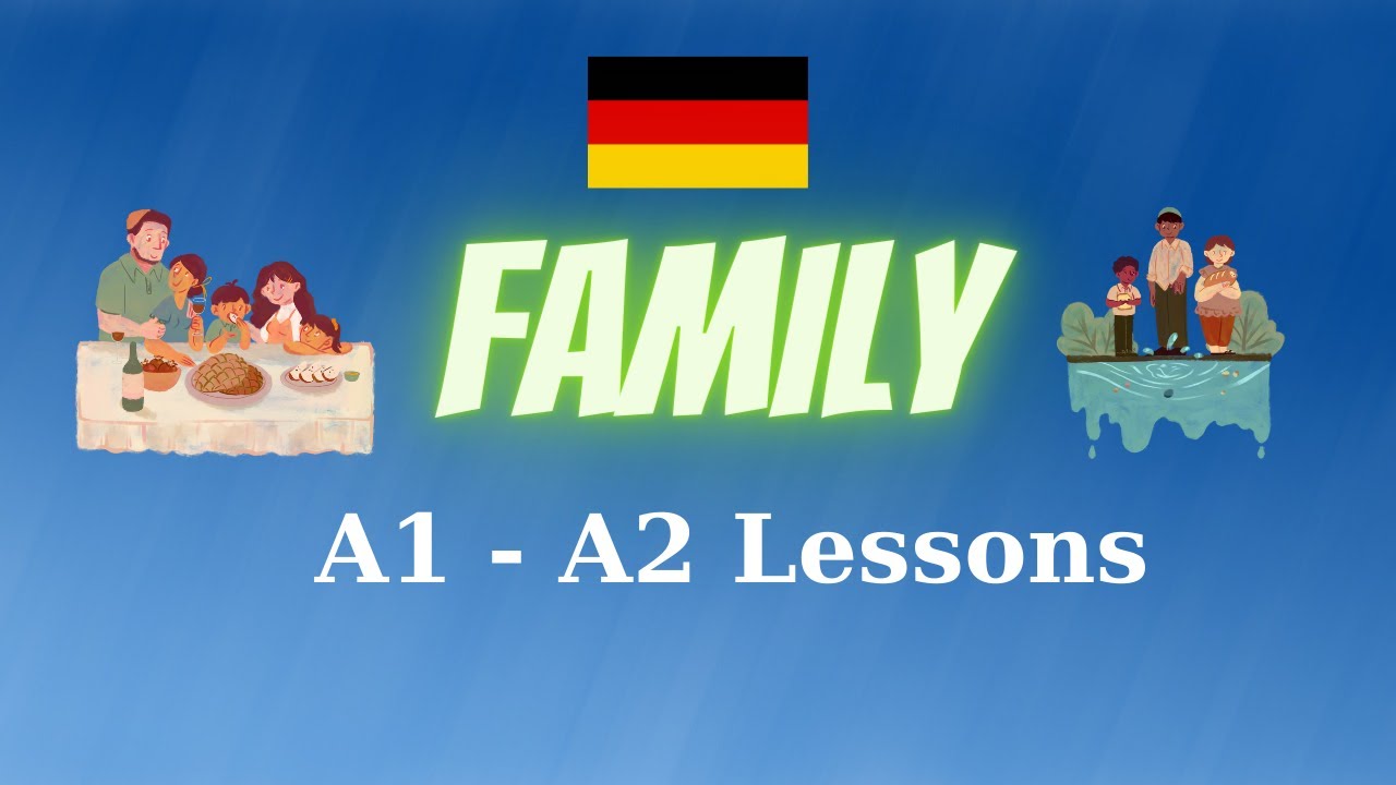 Family in German - A1 & A2 Lessons