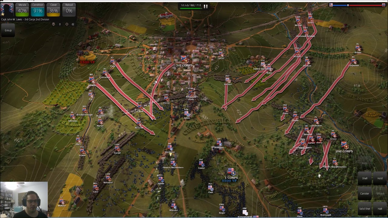 Ultimate General Gettysburg: Part 3: Routing the Union