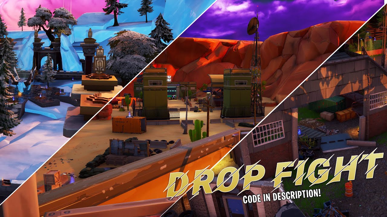Drop Fight | Drop in and practice your early game | 2v2/1v1 or FFA!