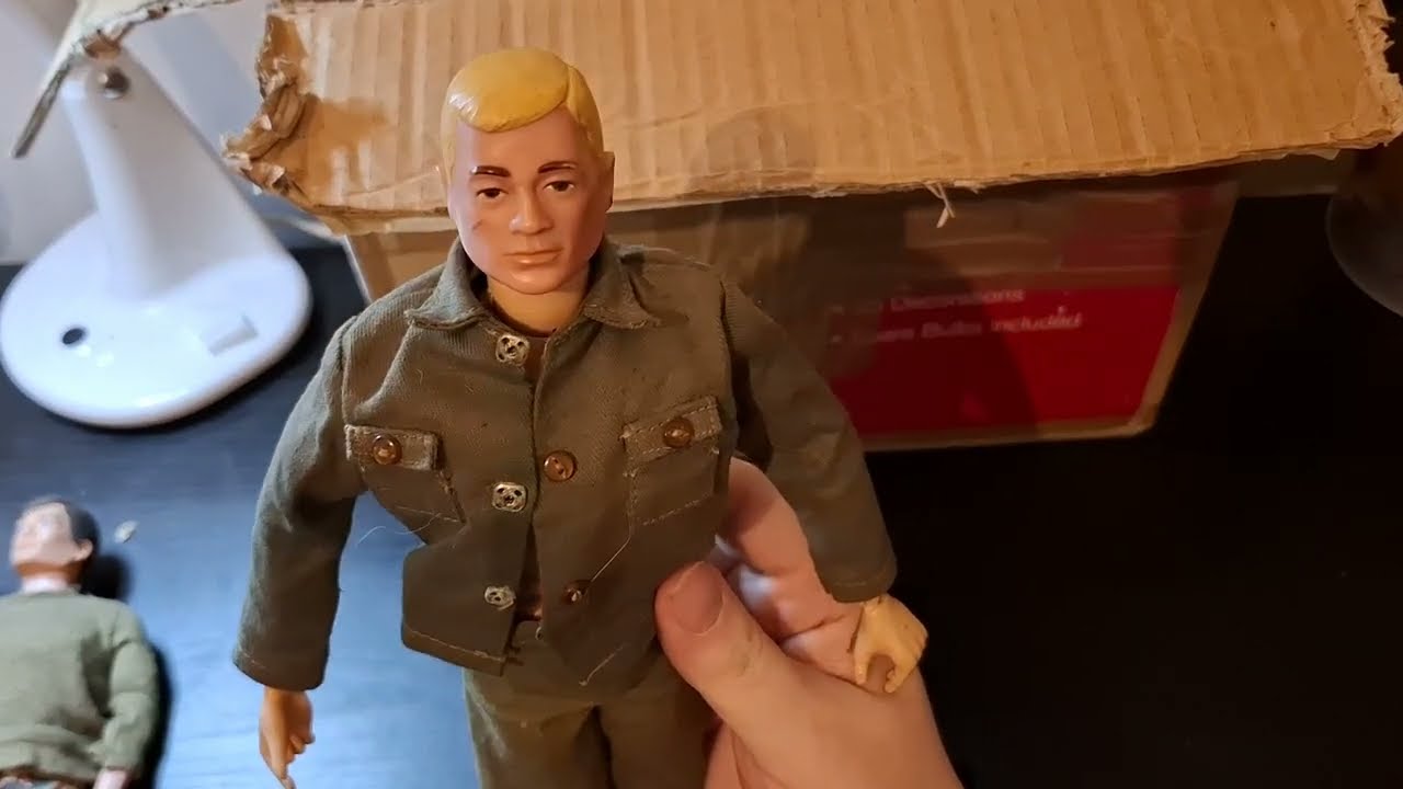 Vintage Action Man Job lot of figures   Unboxing Old toys   February 2025 