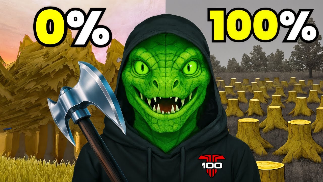 14.342 Bäume gefällt… und das passierte | 100% Lumberjacked