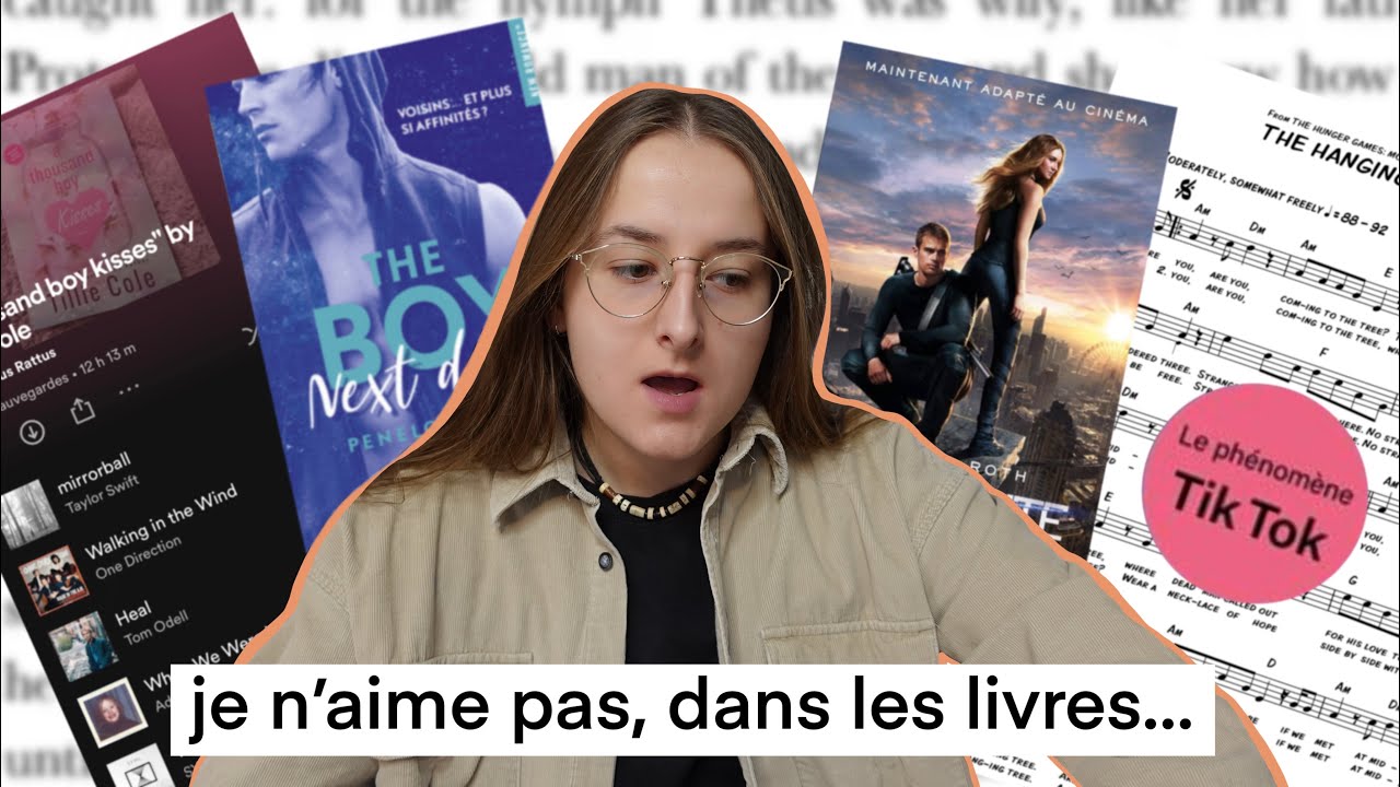 Ce que je déteste dans les livres !!!