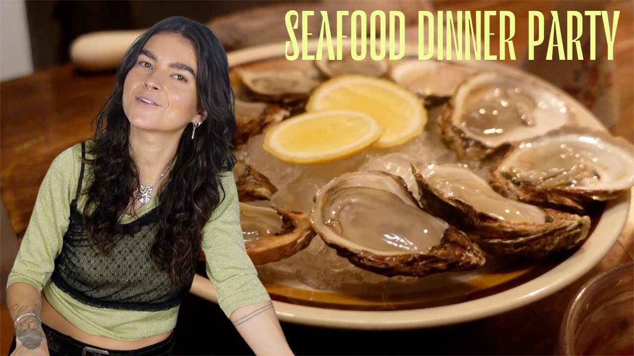 Seafood Dinner Party For New Years Eve