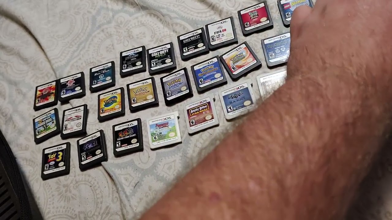 My Nintendo DS/3DS Switch Collection.