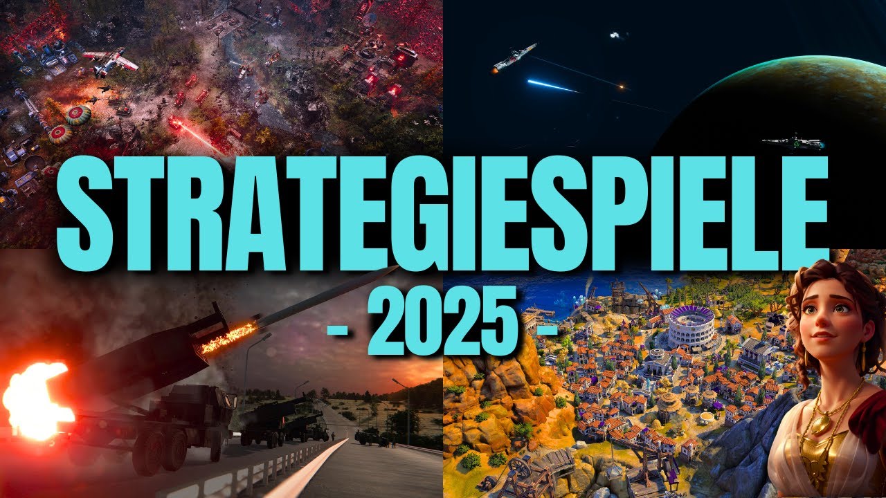 Diese 7 Strategiespiele setzen 2025 neue Ma&szlig;st&auml;be!