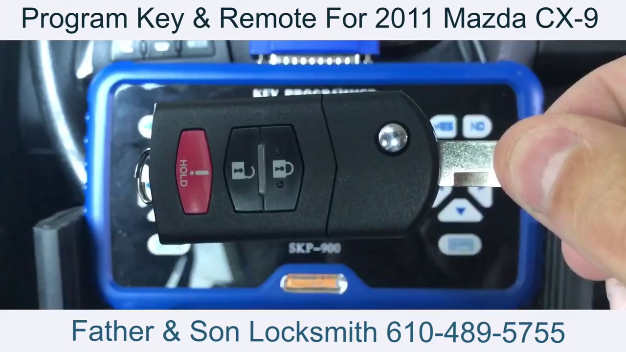 SKP-900 Program Key & Remote For 2011 Mazda CX-9