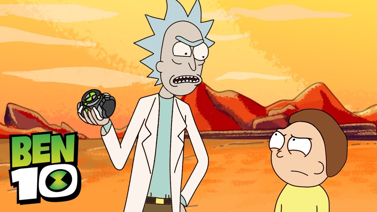 Rick and Morty steal the Omnitrix! (Ben 10 Parody Animation)