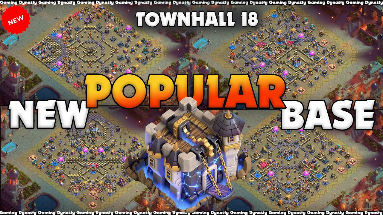 NEW TH18 BEST LEGEND+ *WAR BASE LINKS* 🔥 | ANTI-3 STAR DEFENCE | CLASH OF CLANS