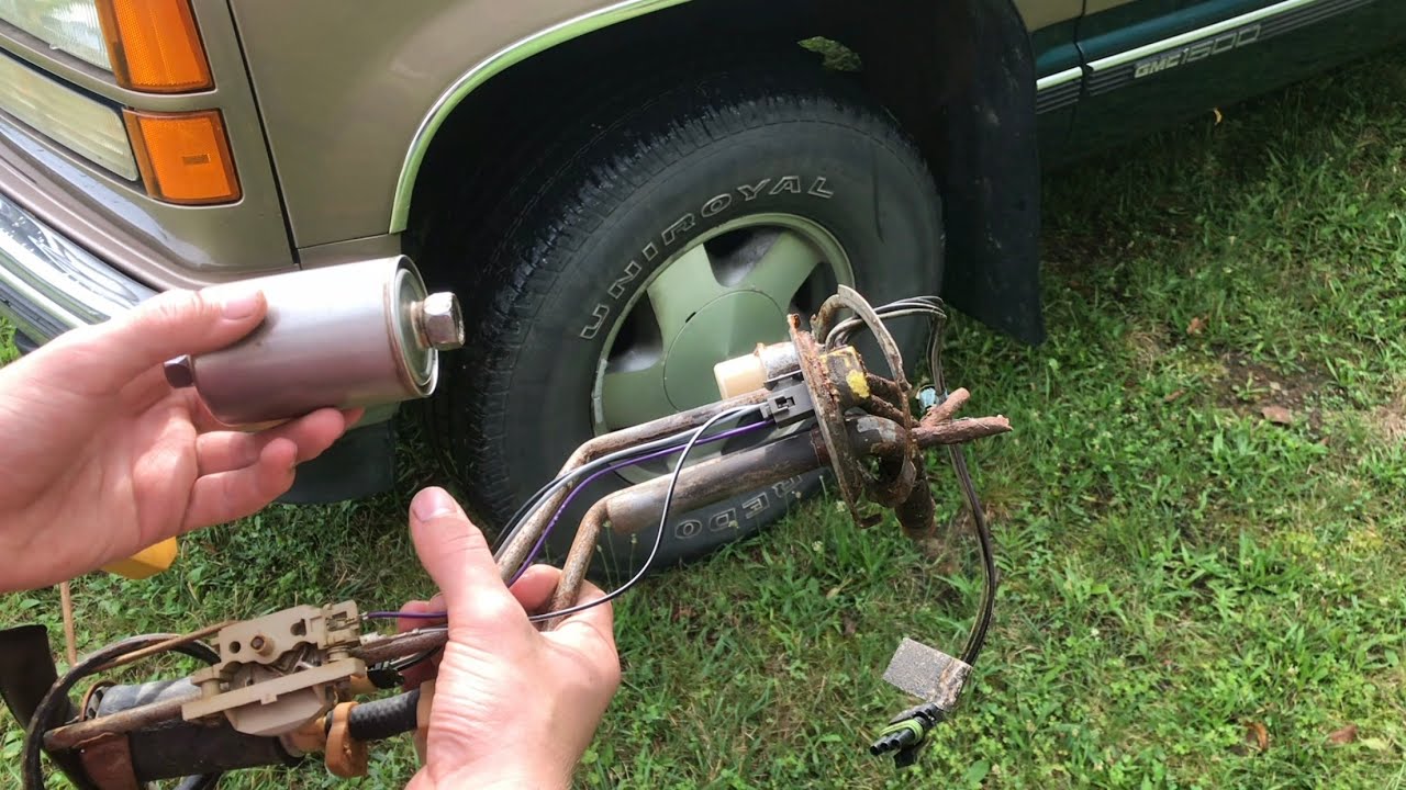 Установка топливного насоса gmc chevy truck (1988-1995 c/k 1500 2500 3500 4.3 5.0 7.4l) 89 90 91 ...