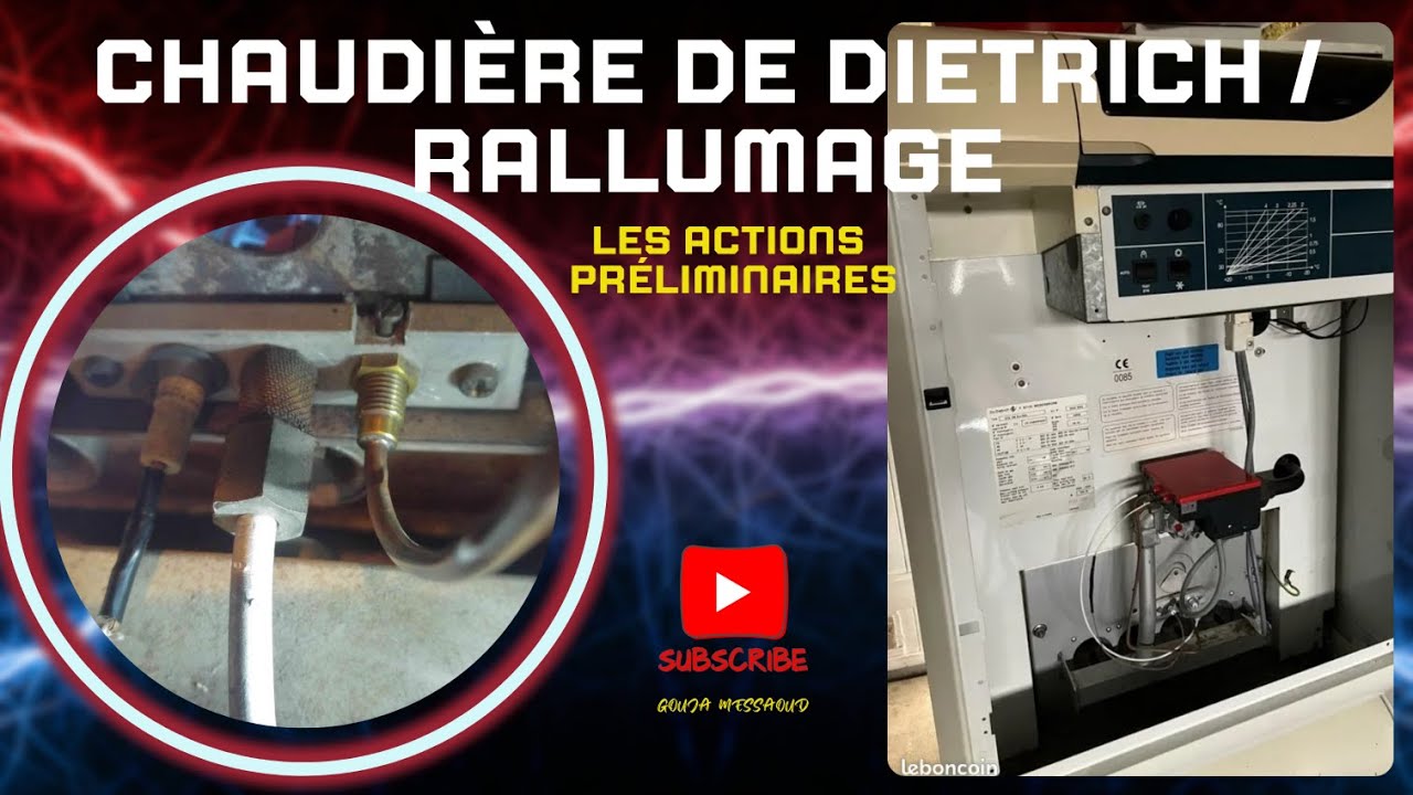 Chaudière à gaz / Allumer une chaudière à gaz