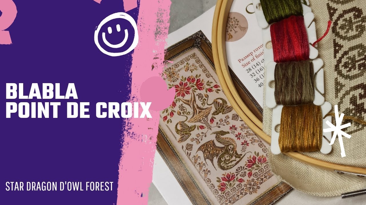Blabla point de croix ~ Je vous en dis plus sur mon métier atypiques en avançant cette merveille🥰❤