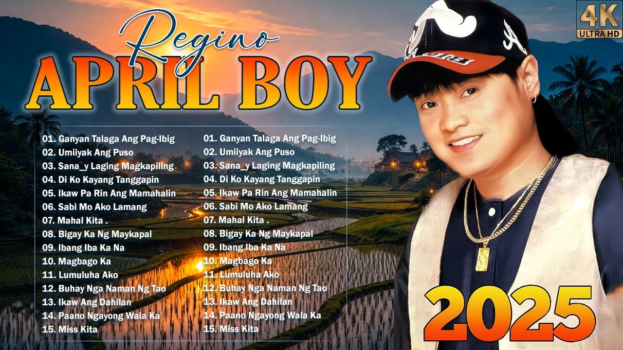 April Boy Regino Greatest Hits🍁 Pinoy Tagalog Love Songs Medley of All Time