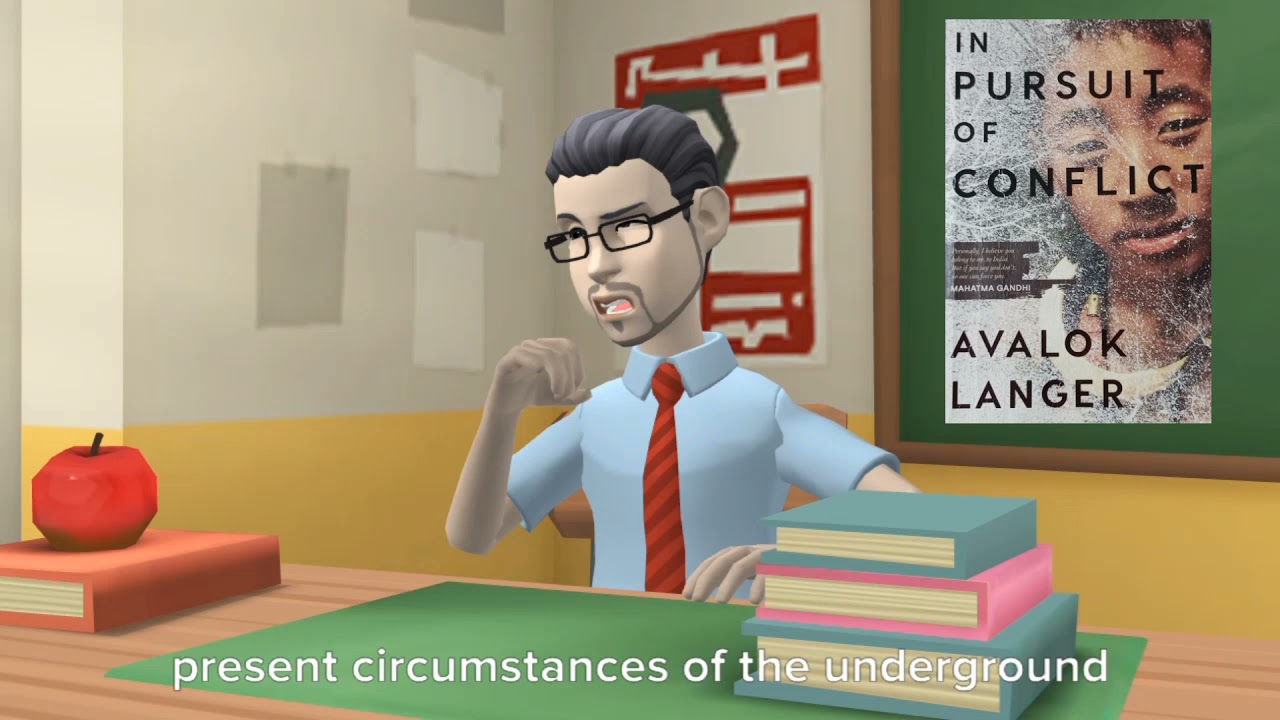 Presenting Sam with an interesting look! |In Pursuit of Conflict| Avalok Langer| Book Review