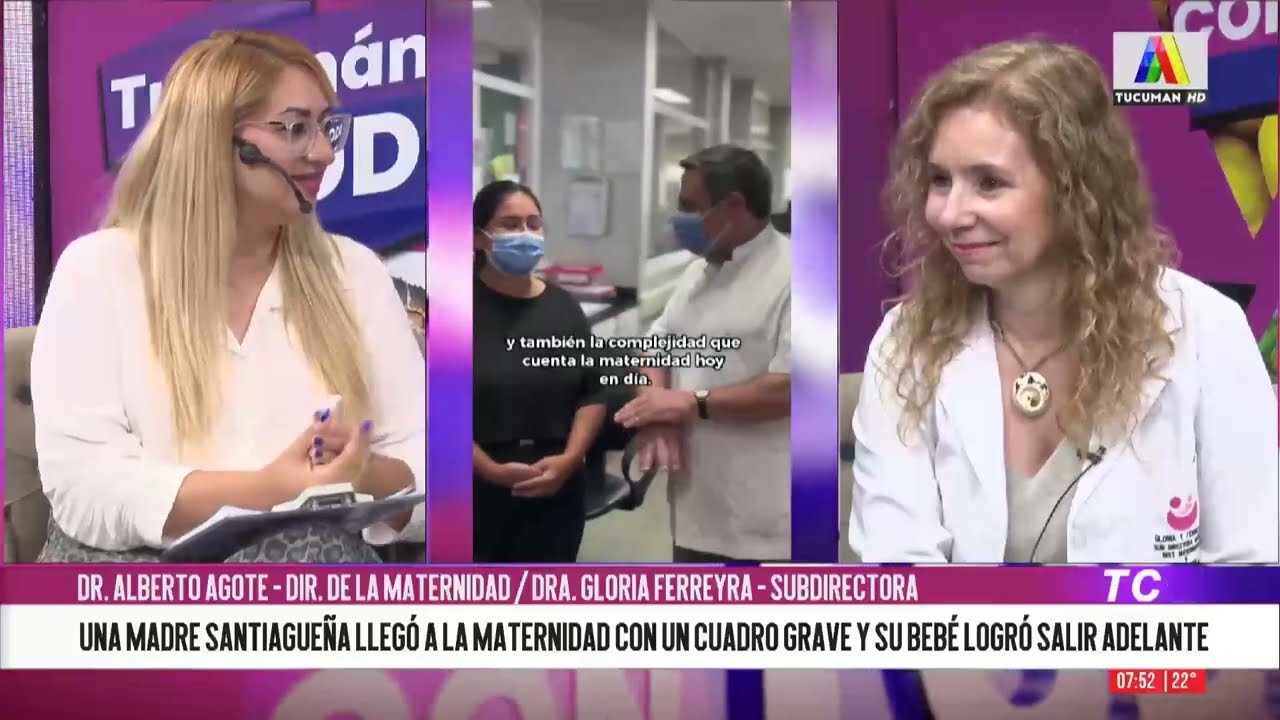 Una madre santiagueña llegó con un cuadro grave a la maternidad y su bebé logró salir adelante