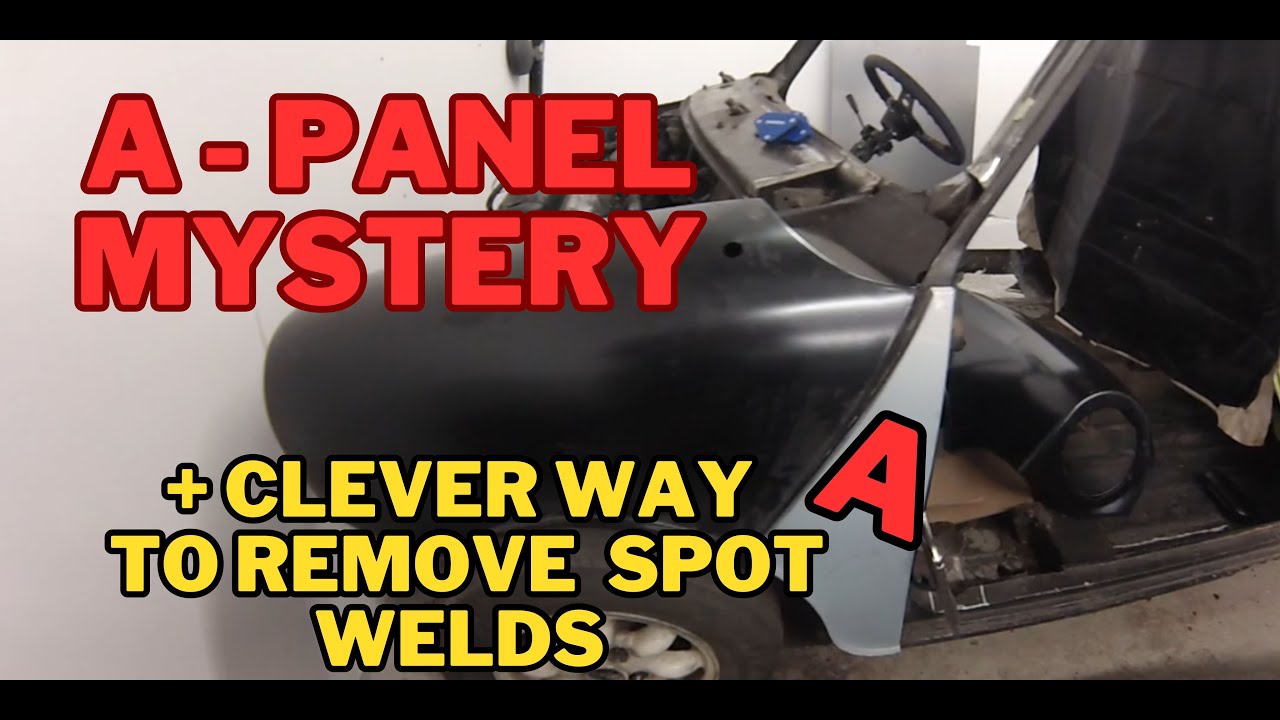 Classic Mini Project: A CLEVER way to remove Spot Welds! 😁