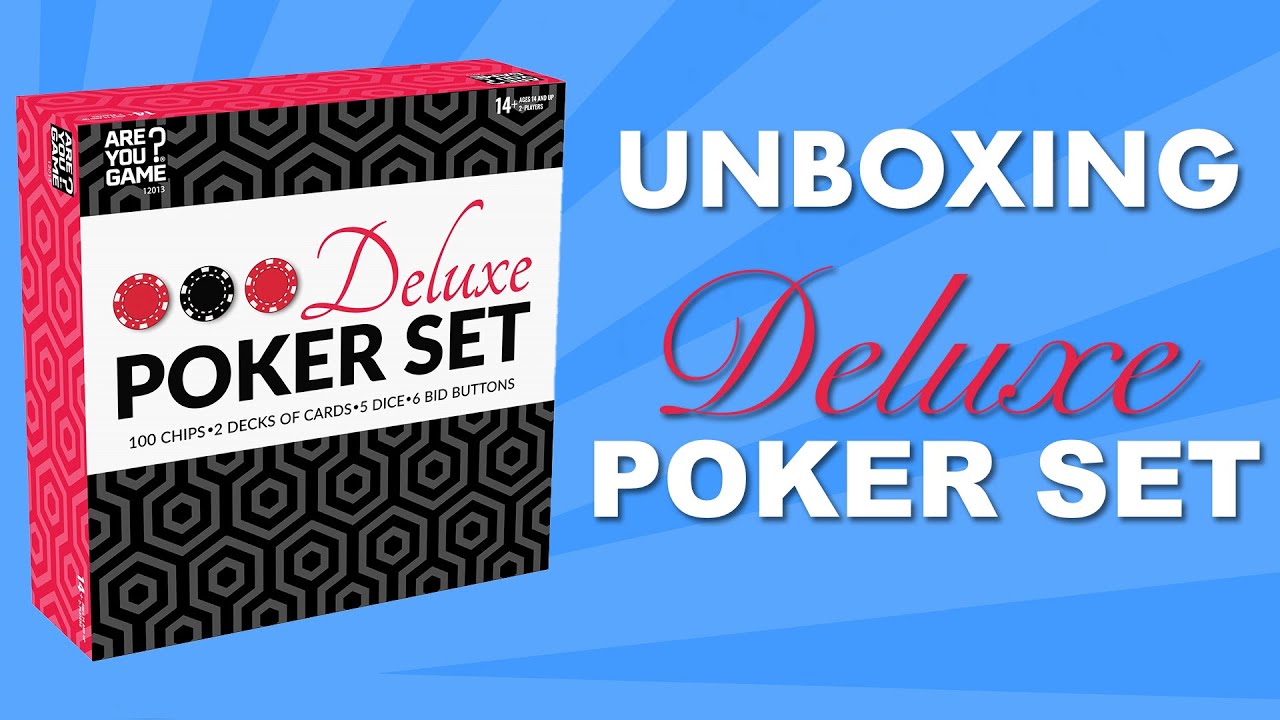 UNBOXING - LUXURY POKER SET from AreYouGame.com