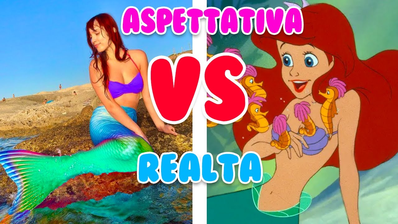 PRINCIPESSE DISNEY ASPETTATIVA VS REALTA'