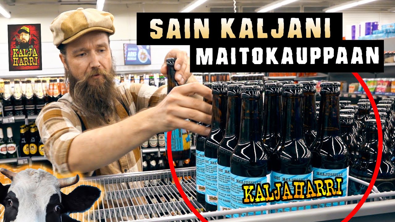 Sain oman kaljani maitokauppaan!!