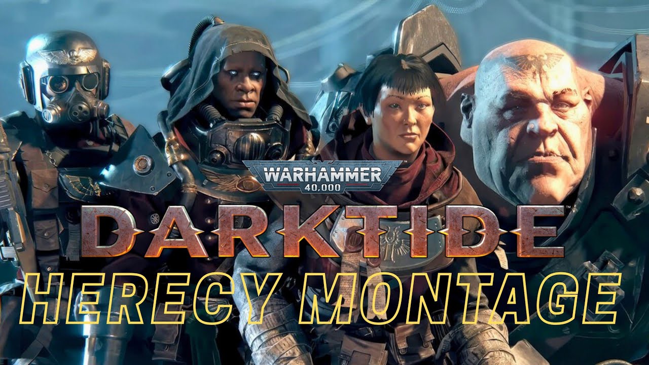 Warhammer Darktide Intense Action Boss Fights! #warhammerdarktide #intensefights #bossfights #ps5