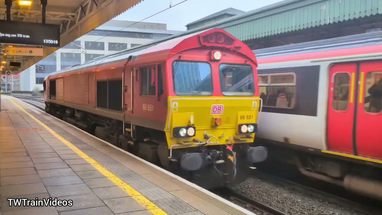 Trains at Cardiff Central (18/02/2026)