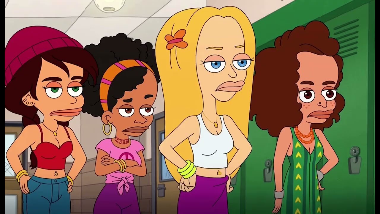 Big mouth - Jessi is high