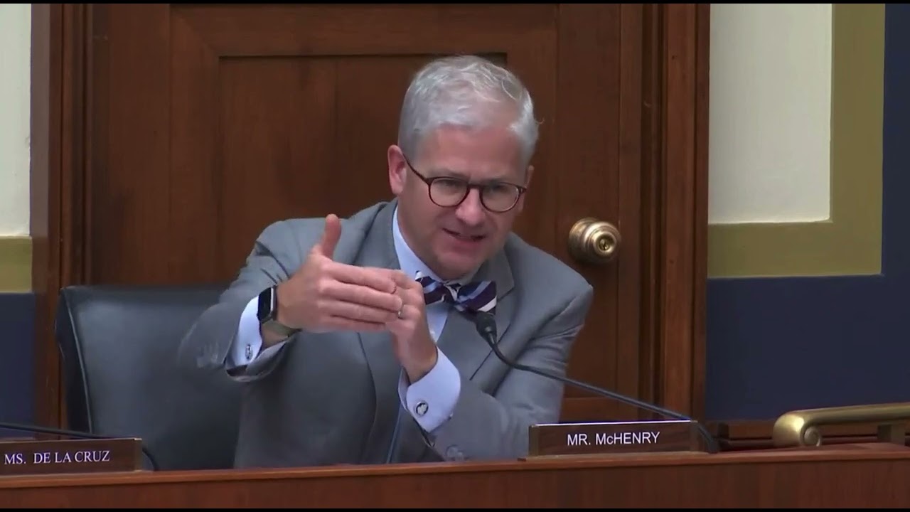 McHenry Questions Witnesses at Hearing on China's Role in Fueling the Fentanyl Crisis