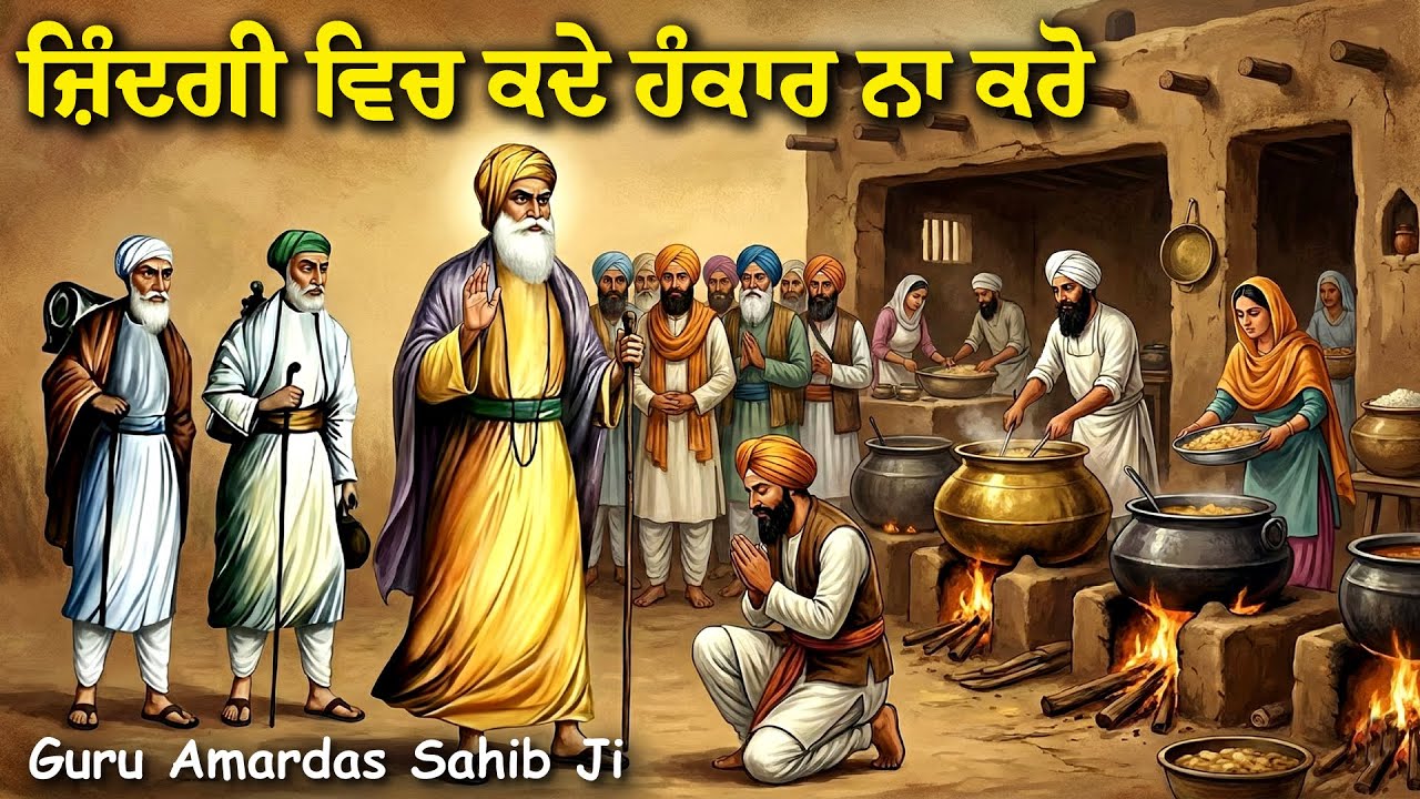 ਜ਼ਿੰਦਗੀ ਵਿਚ ਹੰਕਾਰ ਕਦੇ ਨਾ ਕਰੋ | ਗੁਰੂ ਨਾਨਕ ਦੇਵ ਜੀ ਸਾਖੀ | Remix Katha | Ikk Panjab