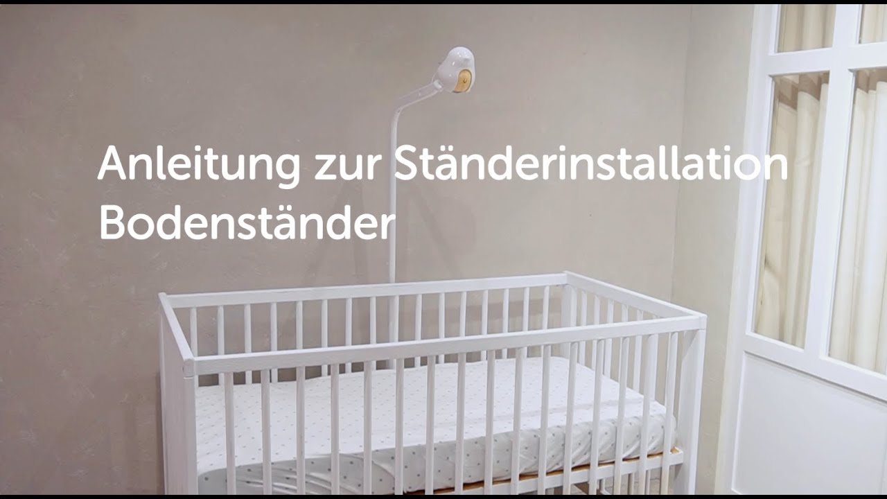 CuboAi Smart Babyphone 3 | Einrichtung des Bodenständers