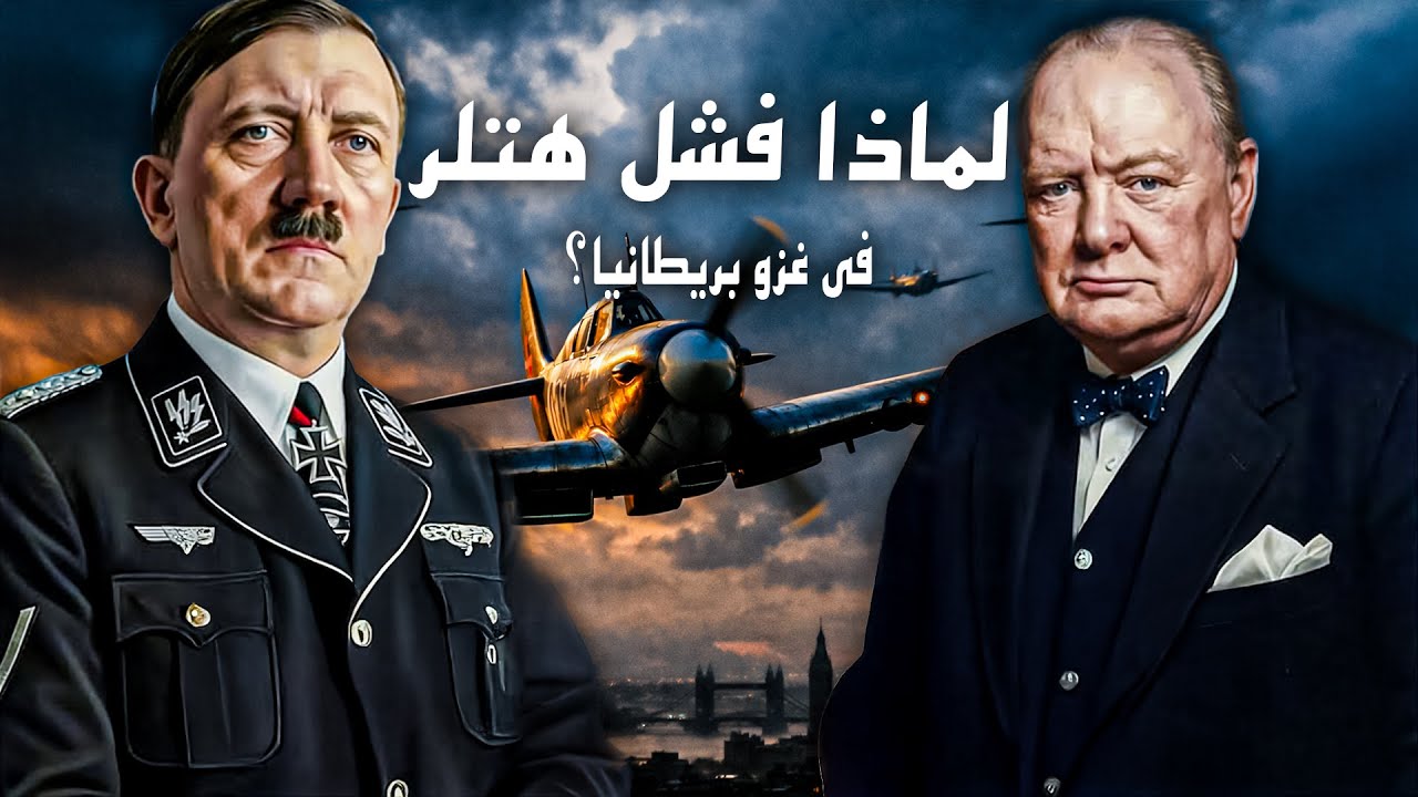لماذا فشل هتلر في غزو بريطانيا؟  معركة بريطانيا التي أنقذت أوروبا