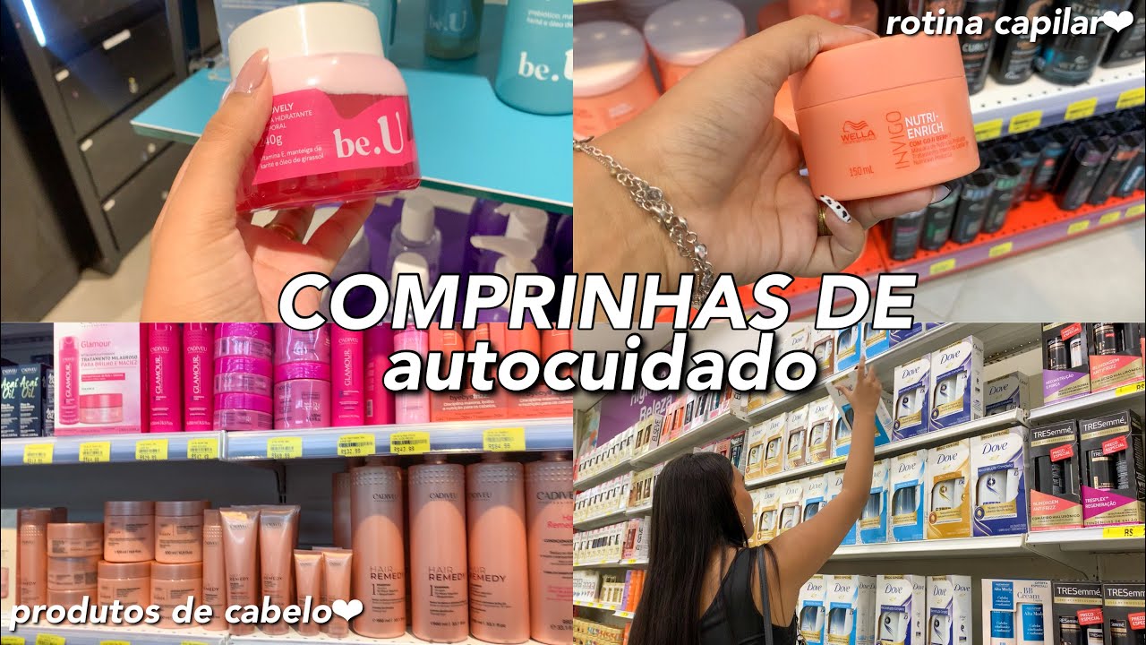 COMPRINHAS DE AUTOCUIDADO 💖 vlog comprando produtos de beleza
