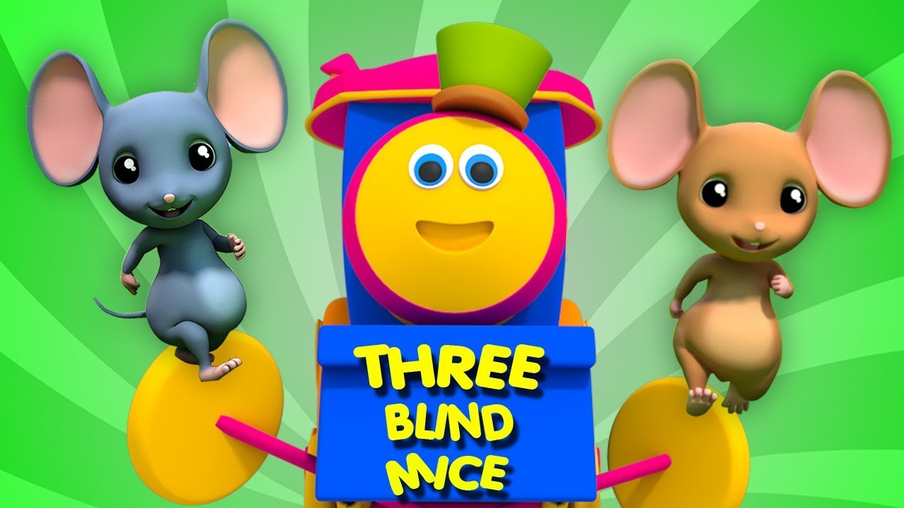 Bob den Zug | Drei blinde Mäuse | Deutsch Kinderlied | Three Blind Mice