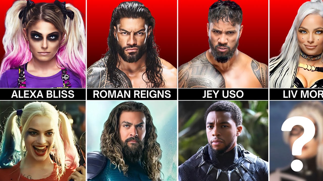 WWE Superstars And Their Superhero Lookalikes! | wrestlinginc