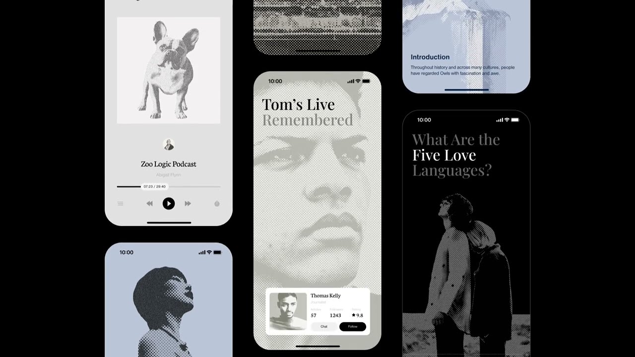 Design Inspiration: News Portal by Alena Orlova for Geex Arts