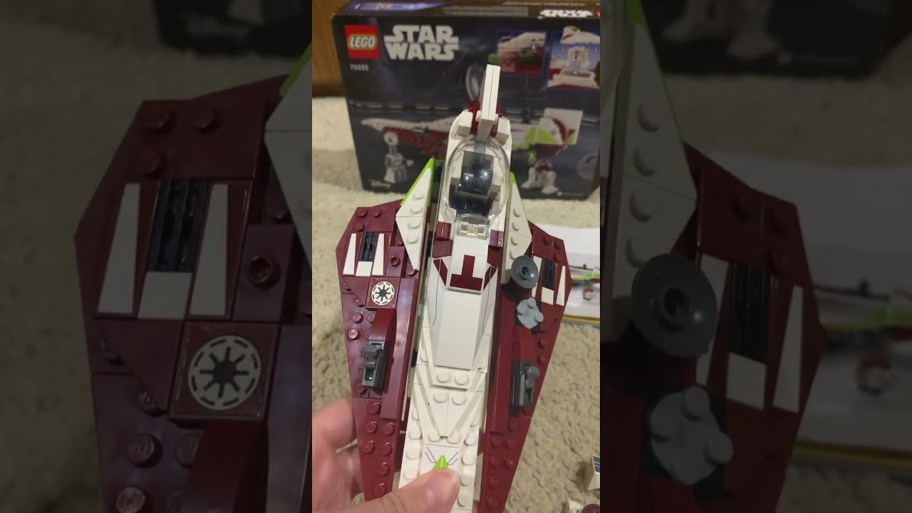 LEGO Star Wars Obiwan’s Jedi Starfighter Review