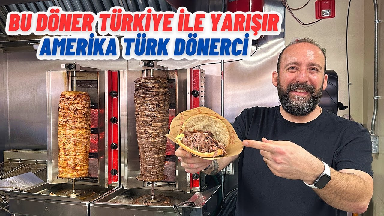 Bu Döner Türkiye ile Yarışır: Amerika'da Türk Döneri Turkish Gyro