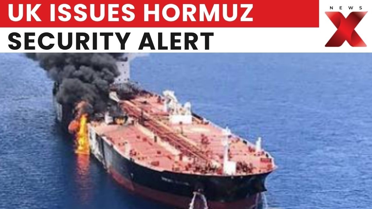 Missile Hits Tanker Near Oman in Hormuz, UK Issues Fresh Maritime Security Alert | Latest News
