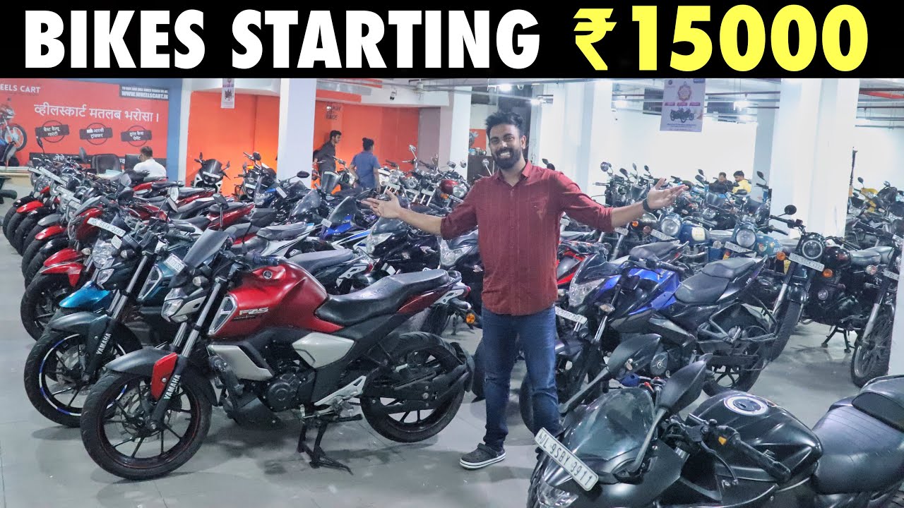 BIKES starting ₹15,000 | KTM, BULLET, TVS, YAMAHA, SCOOTY | USED BIKE from WHEELSCART | SJ AUTOVLOGS