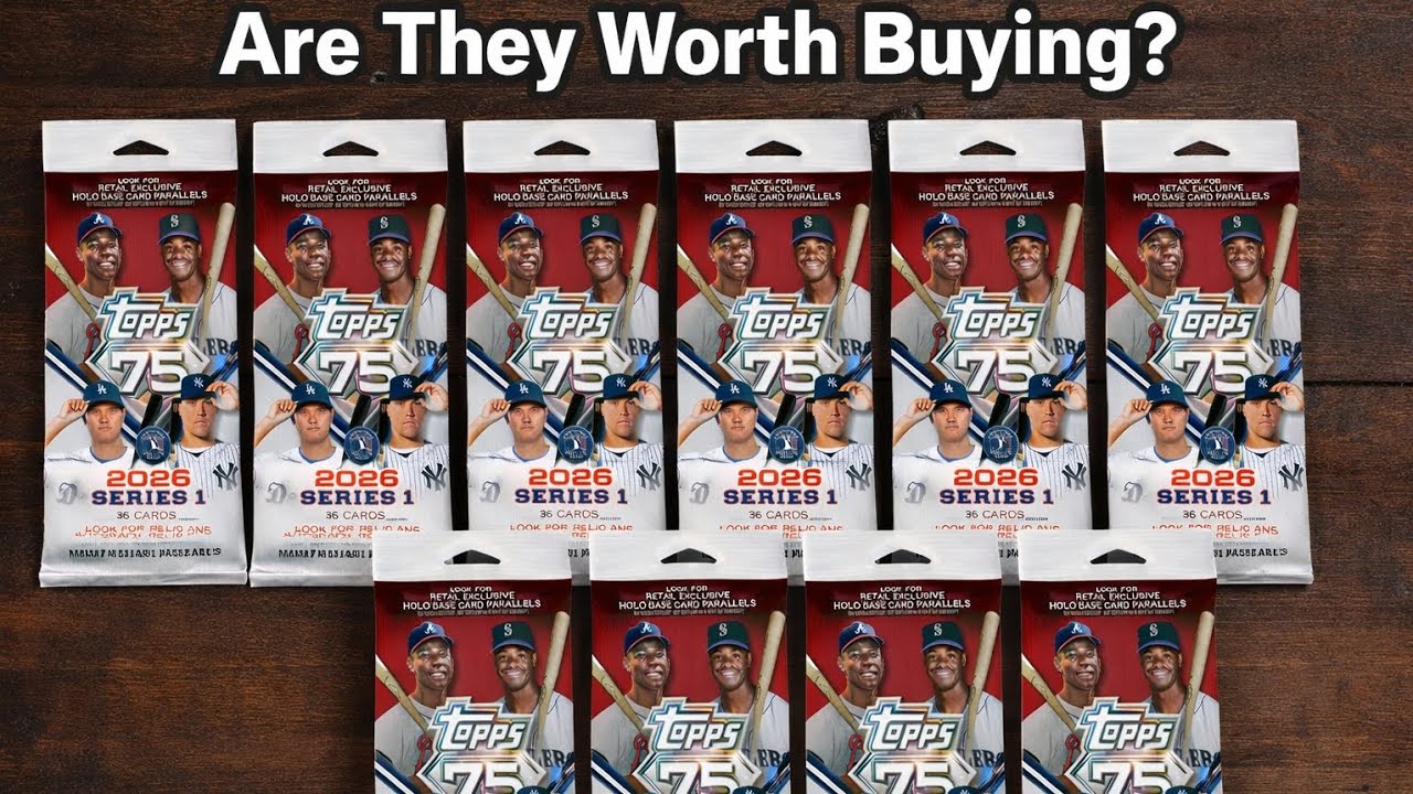 X10 Topps 2026 Fat Packs! 