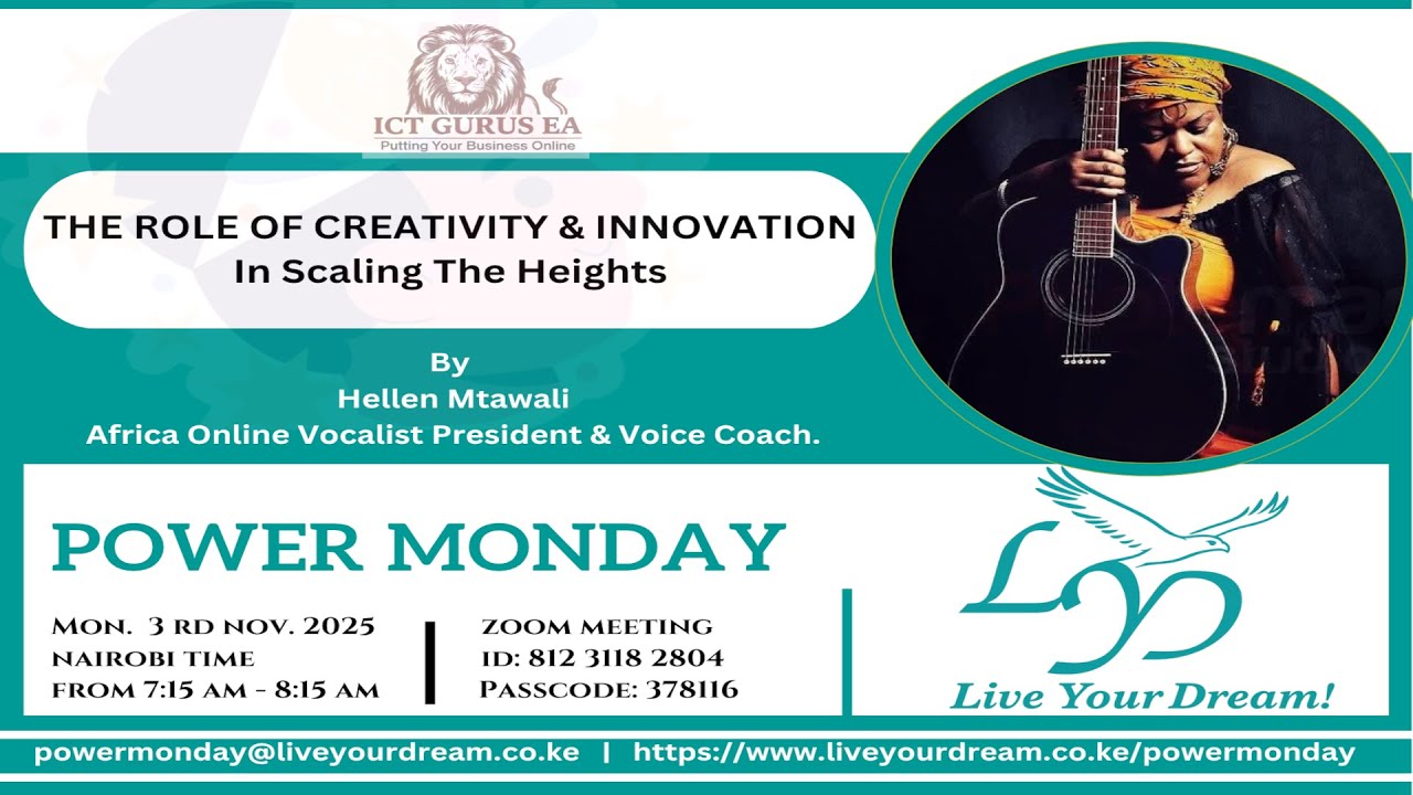 Scaling the Heights with Creativity & Innovation | Hellen Mtawali | #PowerMonday Inspiration