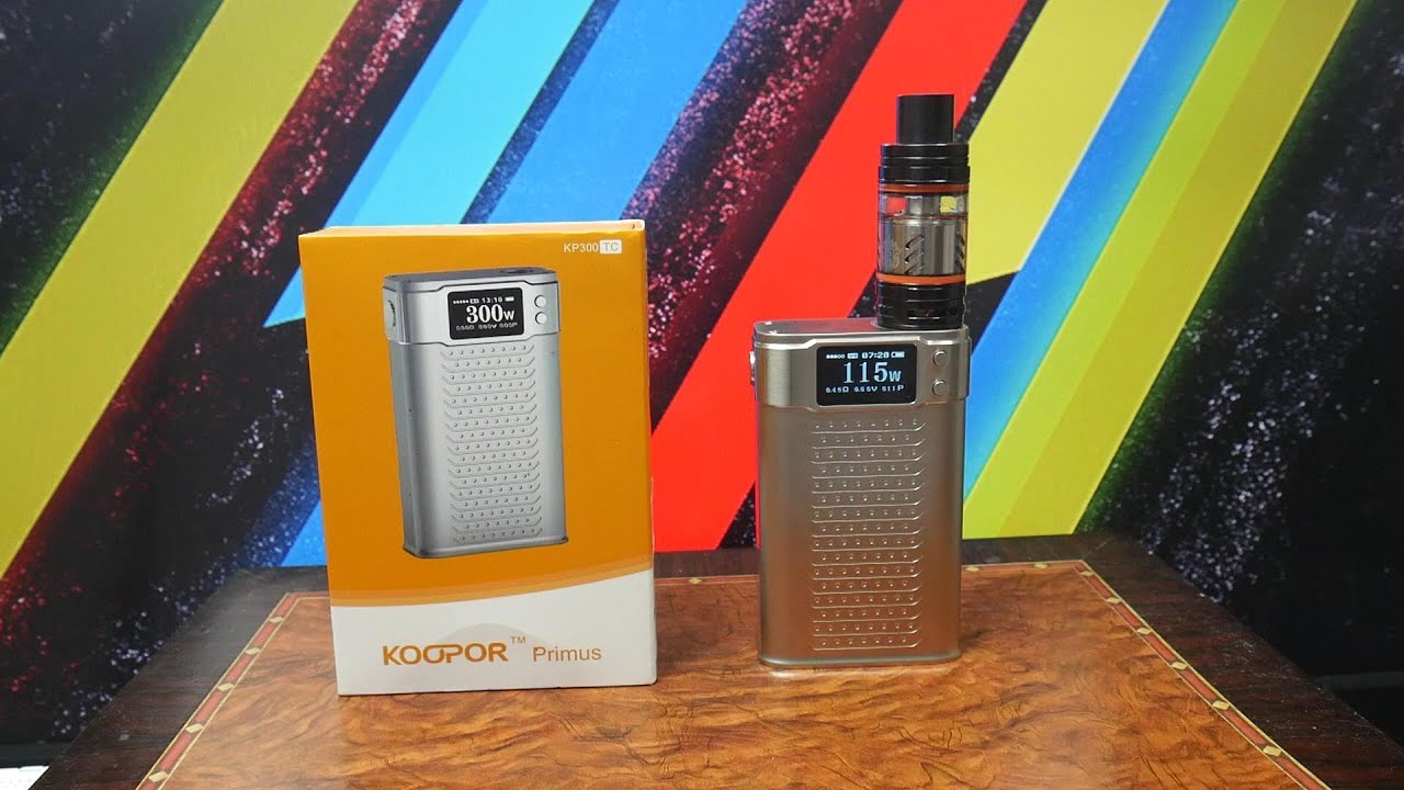 Kooper Primus 300W TC Review - VapingwithTwisted420