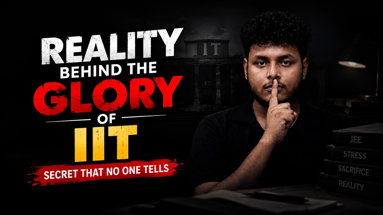 The Reality Behind the Glory of IIT | Academic Pressure, Mental Health & The Untold Struggle