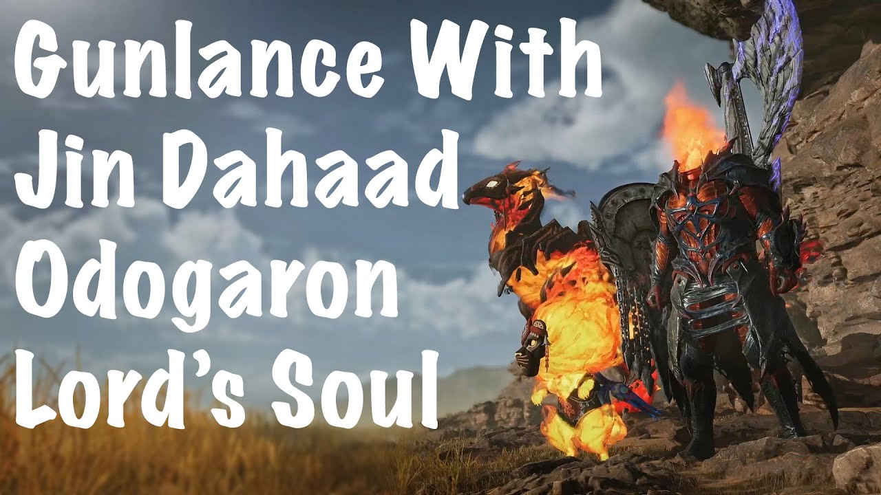 Monster Hunter Wilds TU4 Jin Dahaad, Ebony Odogaron And Lord's Soul Gunlance