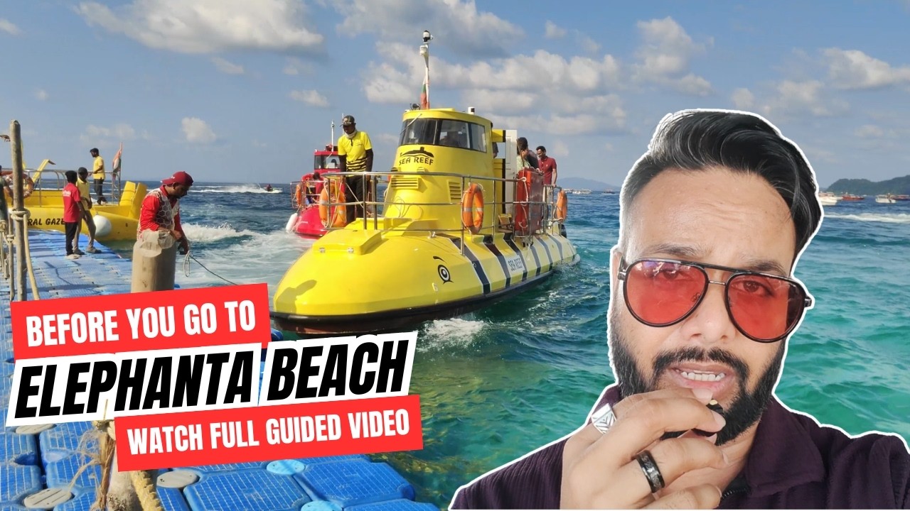 Elephanta Beach Andaman Complete Guide | How to Reach, Water Sports & Full Experience