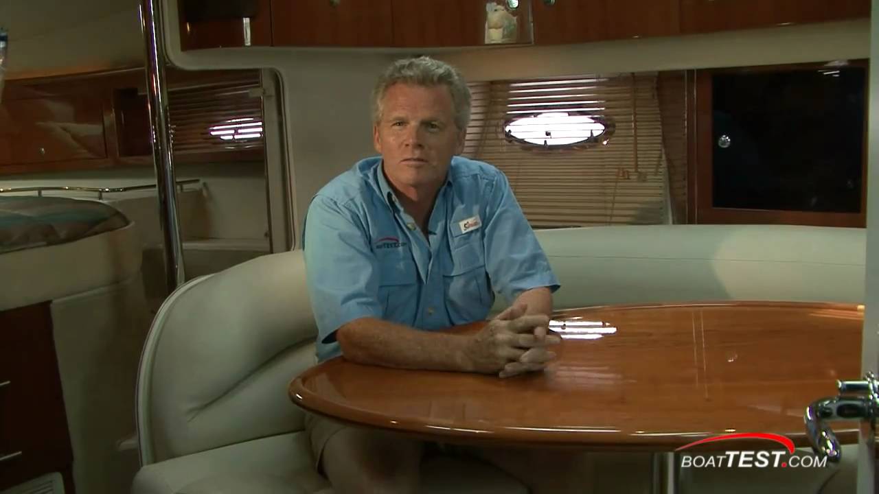 Doral 365 Boca Grande 2010  Yacht Interior design / feautred review - By BoatTest.com
