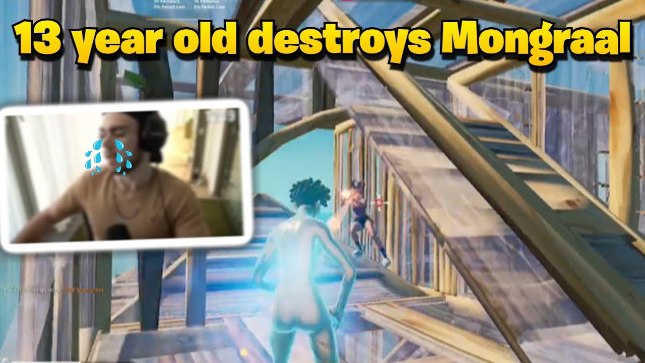 Shxrk vs Mongraal you must see this 1v1
