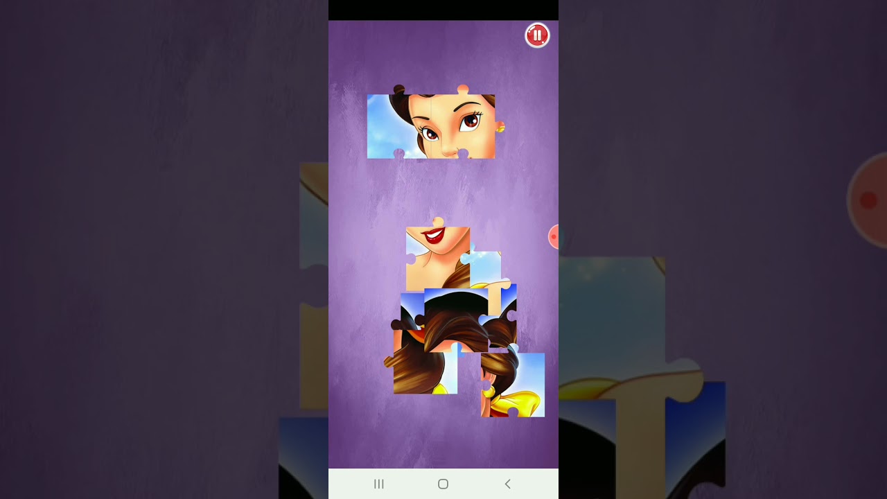Puzzle of Disney princess