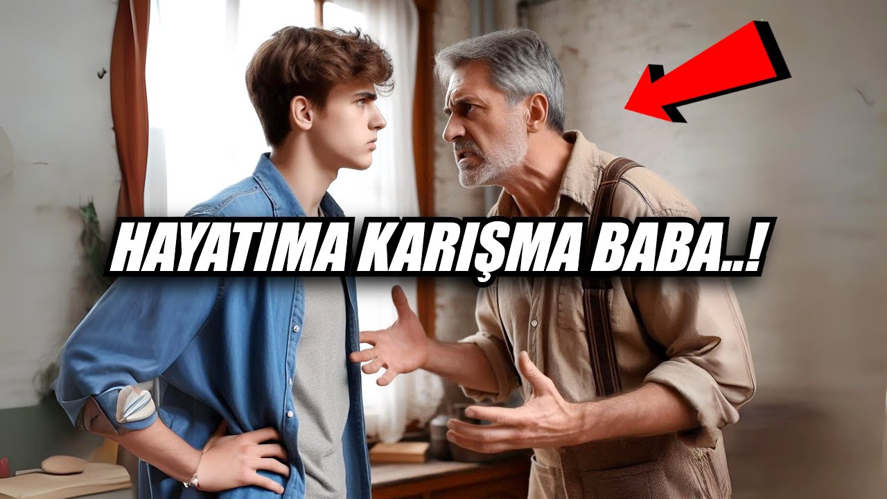 Babasıyla Tartışan Gen&ccedil;, Evi Terk Etti, Gitti..! İbretlik Baba-Oğul Hikayesi